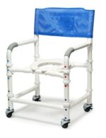 PVC Knockdown Shower Chair