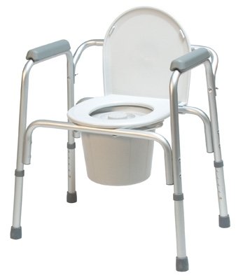 3-in-1 Aluminum Commode