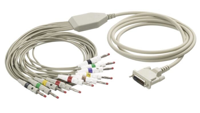 Stress patient cable, 10-lead with clip Product Type plugs - AHA; for AT-110, AT-102, AT-10 Plus, AT-10, AT-60, CS-200 and CS-100, AT-104